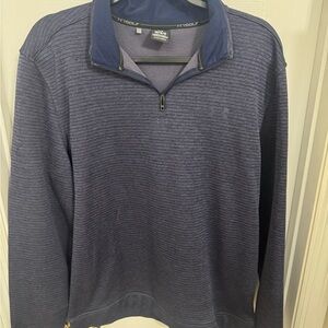 Under Armour Men's Golf Royal Purple Half Zip Sweater